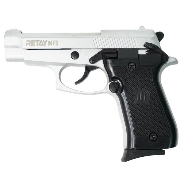 СХП Охолощенный пистолет Retay Mod 84 Beretta 84FS, кал. 9 мм, хром